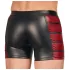NEK - cueca boxer com zíper - detalhe vermelho lateral - preta