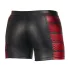 NEK - cueca boxer com zíper - detalhe vermelho lateral - preta - M