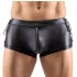 Svenjoyment - boxer masculino lateral com cordão - preto