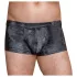 NEK - Boxershort com Padrão de Pele de Cobra (preto)
