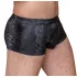 NEK - Boxershort com Padrão de Pele de Cobra (preto) - M