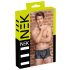 NEK - Boxer com Estampa de Pele de Cobra (Preto) - L