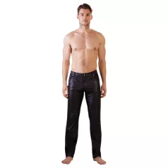 NEK - calça efeito brilhante - preto