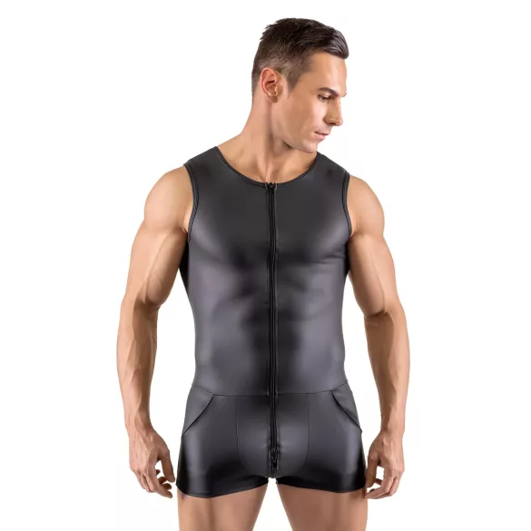 Svenjoyment - macacão masculino sem mangas (preto)