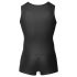 Svenjoyment - Macacão curto masculino sem mangas (preto) - 2XL