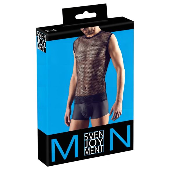 Svenjoyment - Camisa de Rede Preta