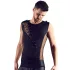 Svenjoyment - top masculino assimétrico com cordão (preto)