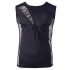 Svenjoyment - Top masculino com cadarço (preto)