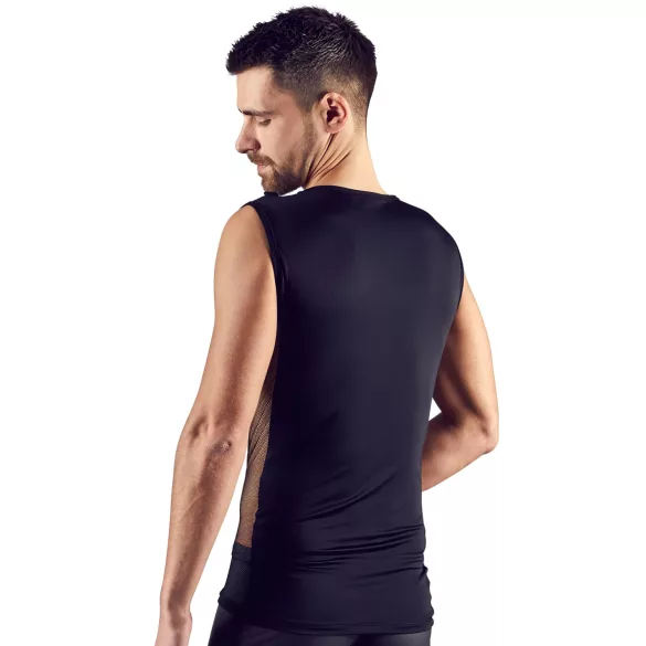 Svenjoyment - top masculino com amarração - preto - L