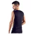 Svenjoyment - top masculino assimétrico com cordão (preto) - L