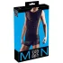 Svenjoyment - top masculino assimétrico com cordão (preto) - XL
