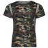 NEK - camiseta masculina camuflada (verde-marrom)