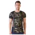 NEK - camiseta masculina camuflada (verde-marrom) - 2XL