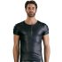 NEK - camiseta masculina fosca com mangas curtas (preta) - 2XL