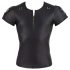 NEK - camiseta masculina fosca com mangas curtas (preta) - 2XL