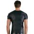 NEK - camiseta masculina fosca com mangas curtas (preta) - 2XL