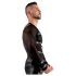 Svenjoyment - arnês peitoral com mangas compridas para homens (preto) - M