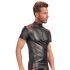 NEK - blusa masculina preta com detalhes vermelhos e zíper - XL
