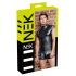 Camiseta Masculina NEK - Preto com Rebites e Tela - L
