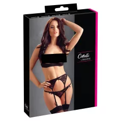 Cottelli - kit erótico 3 peças - preto - 80B/M