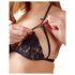 Cottelli - Conjunto rendado aberto (preto)