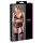 Cottelli Plus Size - Trio de lingerie rendada (preto)