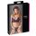 Cottelli - Conjunto de sutiã rendado floral (roxo) - L