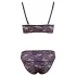 Cottelli - conjunto de lingerie renda floral - lilás - XL