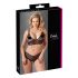 Cottelli Plus Size - conjunto de sutiã de renda (preto) - XXL