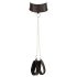 Cottelli Bondage - conjunto lingerie rendada brilhante (4 peças)