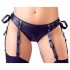Cottelli Bondage - Conjunto sexy elevador com algemas (preto) - XL