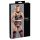 Cottelli Bondage - Conjunto de lingerie rendada c/ algemas (preto)