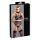 Cottelli Bondage - Conjunto de lingerie rendada c/ algemas (preto) - L