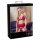 Abierta Fina - Conjunto Vermelho com Correntes Brilhantes - L