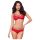 Conjunto Obsessive 860-SET-3 - rosa e renda (vermelho)