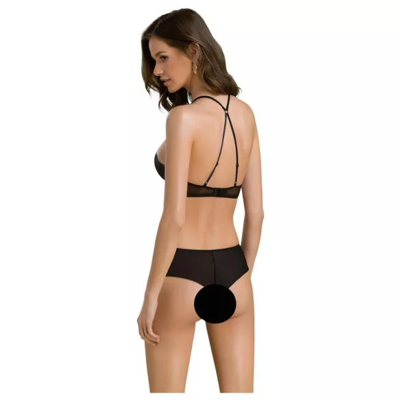 Conjunto de biquíni rendado Eco Kerria - Preto - L/XL