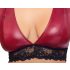 Conjunto Plus Size Bondage Cottelli - suporte de renda (vermelho)