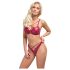 Cottelli Party - Conjunto de Top Brilhante (vermelho)