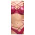 Cottelli Party - Conjunto de Top Brilhante (vermelho)
