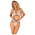 Conjunto de Sutiã Obsessive Lilines - rosa - L/XL