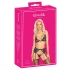Kissable - conjunto de lingerie (preto)