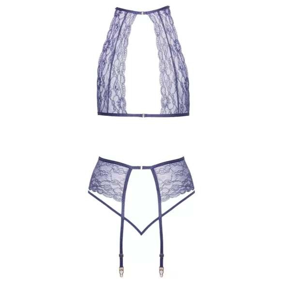 Kissable - conjunto de lingerie de renda (roxo)