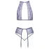Kissable - conjunto de lingerie de renda (roxo)