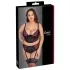 Cottelli Plus Size - conjunto de soutien ajustável (vermelho)