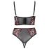 Cottelli Plus Size – conjunto de sutiã (vermelho) - 90C/XL
