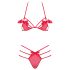 Conjunto Presente Obsessive - Lingerie com Laço (Vermelho)