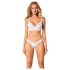 Conjunto Obsessive Heavenlly - sutiã rendado (branco) - M/L