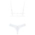 Conjunto Obsessive Heavenlly - sutiã rendado (branco) - M/L