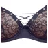 Cottelli Party - conjunto de lingerie com sutiã rendado - preto - 80C/M