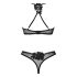 Conjunto de Sutiã Obsessive Latinesa - Preto - M/L